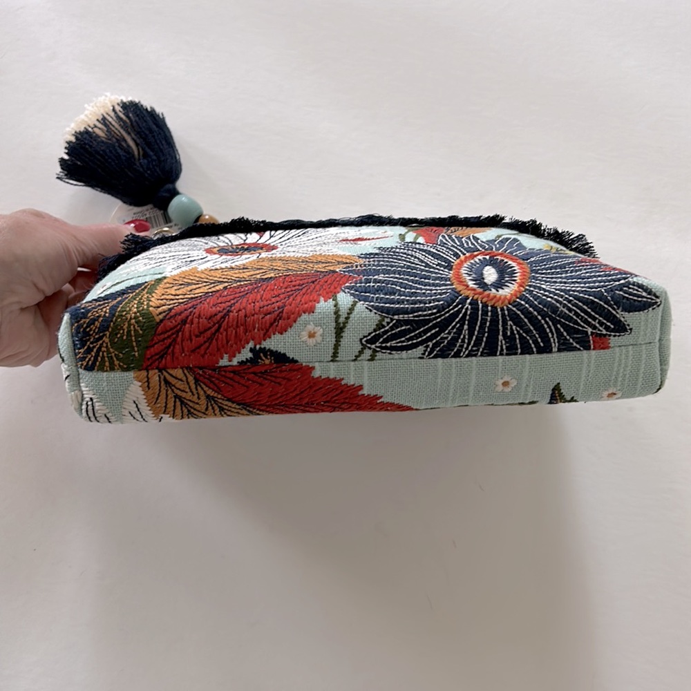 Spartina 449 Daufuskie Island Maci Wristlet Riverside Station Vintage Floral - Picture 6 of 12